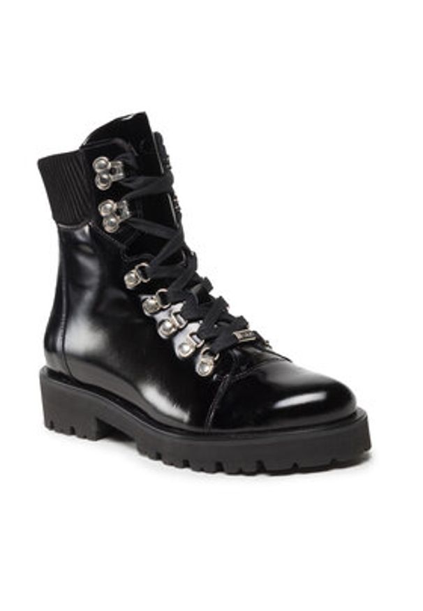 Rage Age Trapery RA-32-06-000424 Czarny. Kolor: czarny. Materiał: skóra