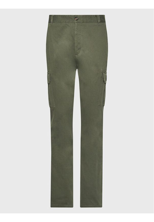 Ecoalf Spodnie materiałowe Gork GAPAGORKA2670MW22 Zielony Regular Fit. Kolor: zielony. Materiał: bawełna