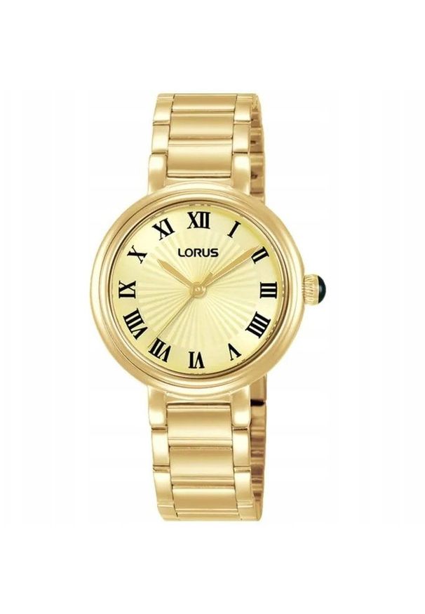 Zegarek damski Lorus RG210YX9 złoty. Kolor: złoty