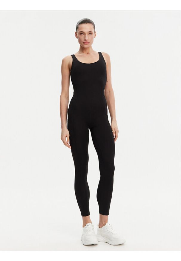 DKNY Sport Kombinezon DP5D4879 Czarny Slim Fit. Kolor: czarny. Materiał: syntetyk. Styl: sportowy