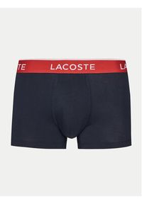 Lacoste Komplet 3 par bokserek 5H1297 Granatowy. Kolor: niebieski. Materiał: bawełna #3