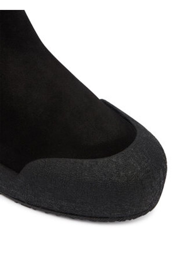 Inuikii Botki Cortina 1002.020.0011 Czarny. Kolor: czarny. Materiał: skóra, zamsz