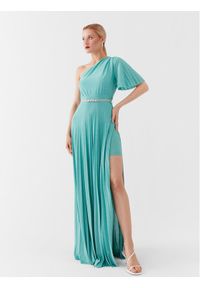 Sukienka wieczorowa Liu Jo. Kolor: zielony. Materiał: wiskoza. Styl: wizytowy #1