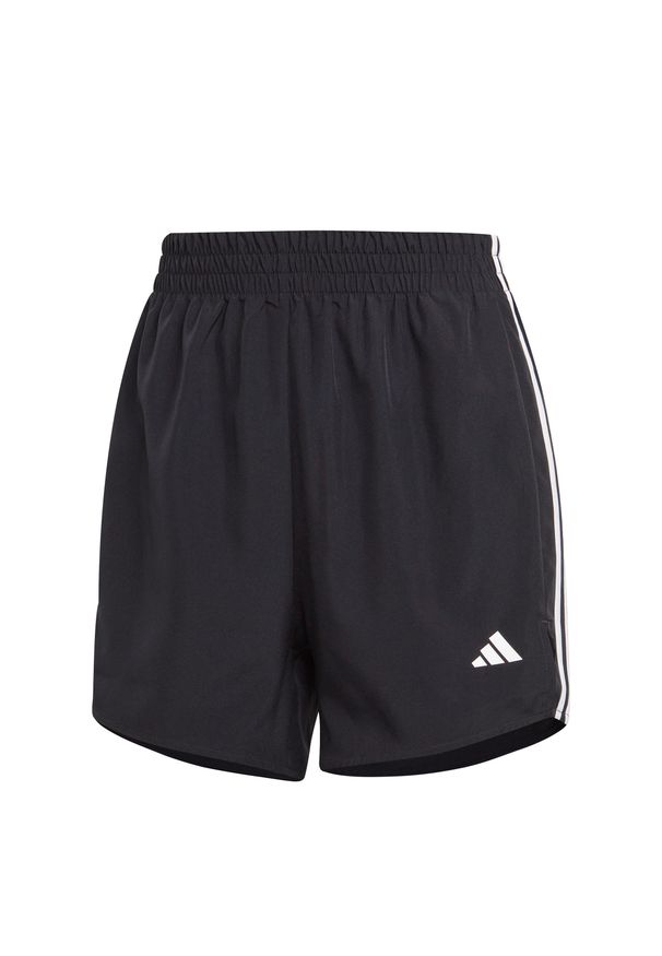 Adidas - Szorty damskie adidas 3-Stripes. Kolor: czarny. Materiał: materiał. Sport: fitness