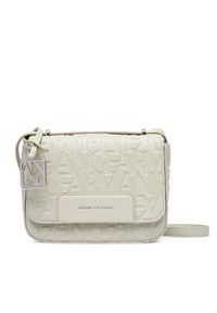 Armani Exchange Torebka XW001577 AF15774 U6275 Beżowy. Kolor: beżowy. Materiał: skórzane #5