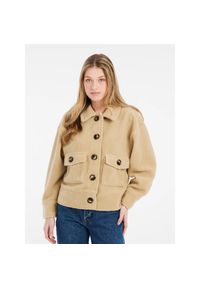 Kurtka polarowa damska Protest Bond. Kolor: brązowy, beżowy, wielokolorowy. Materiał: polar. Sezon: zima #1