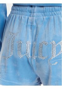 Juicy Couture Szorty sportowe Tamia JCWH121001 Niebieski Regular Fit. Kolor: niebieski. Materiał: syntetyk