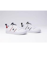 Buty do chodzenia męskie K-Swiss Lozan Match. Zapięcie: sznurówki. Kolor: biały. Materiał: skóra, materiał. Szerokość cholewki: normalna. Sport: turystyka piesza