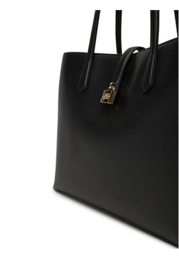 Karl Lagerfeld - KARL LAGERFELD Torebka A3W30150 Czarny. Kolor: czarny. Materiał: skórzane