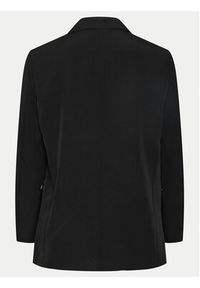 Pieces Marynarka Bozzy 17144884 Czarny Regular Fit. Kolor: czarny. Materiał: syntetyk #2