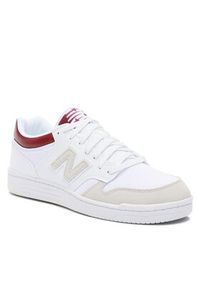 New Balance Sneakersy BB480LKB Biały. Kolor: biały. Materiał: skóra #5