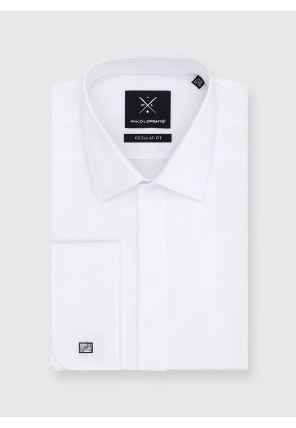 Pako Lorente - PAKO LORENTE – Koszula męska WIT P000B-1X-406-B-K. Typ kołnierza: kołnierzyk klasyczny. Materiał: poliester, bawełna. Długość rękawa: długi rękaw. Długość: długie. Wzór: gładki. Styl: klasyczny, elegancki