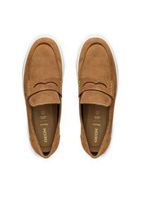 Geox Mokasyny U Spherica Ecub-1 U55GPD 00022 C6018 Brązowy. Kolor: brązowy. Materiał: zamsz, skóra #5