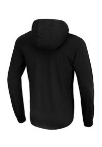 PITBULL - Bluza sportowa męska Pitbull West Coast Mercado Hooded Small Logo. Typ kołnierza: kaptur. Kolor: czarny. Długość rękawa: długi rękaw