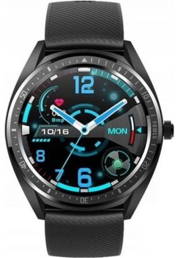 Smartwatch Rubicon KW33 Czarny (RNCE55BIBX05AX). Rodzaj zegarka: smartwatch. Kolor: czarny