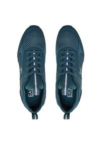EA7 Emporio Armani Sneakersy X8X027 XK050 T535 Srebrny. Kolor: srebrny