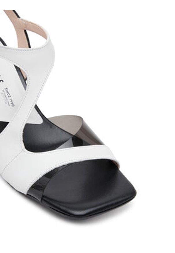 Hispanitas Sandały Danielle HV253913 Biały. Kolor: biały. Materiał: skóra