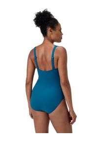 Strój kąpielowy damski Speedo Shaping LunaElustre. Kolor: zielony, niebieski, wielokolorowy. Materiał: lycra, nylon