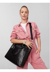 Tous - TOUS Torebka Tiona Lindsay 2001114951 Czarny. Kolor: czarny. Materiał: skórzane #9