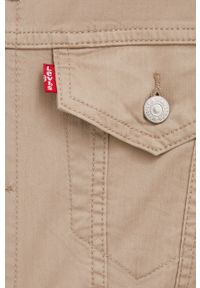 Levi's® - Levi's kurtka męska kolor beżowy przejściowa. Okazja: na spotkanie biznesowe, na co dzień. Kolor: beżowy. Materiał: tkanina. Wzór: gładki. Styl: biznesowy, casual #6
