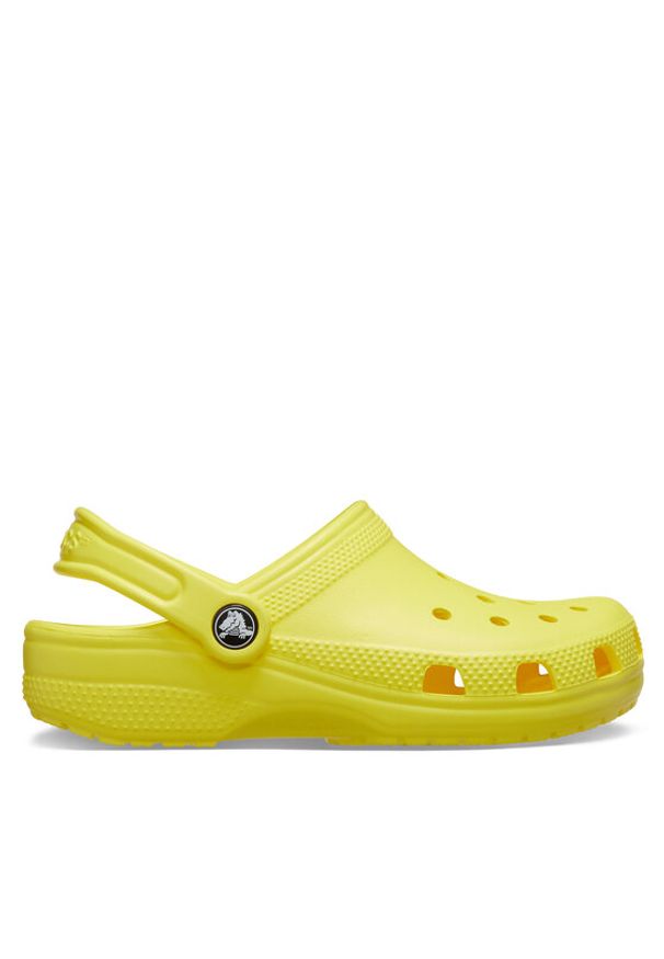 Crocs Klapki Classic Clog K 206991 Żółty. Kolor: żółty