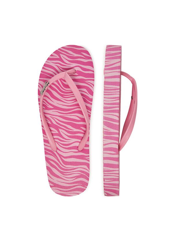 Juicy Couture Japonki 800290 Różowy. Kolor: różowy. Materiał: syntetyk