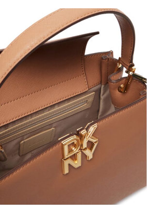 DKNY Torebka Foster R52D1L92 Brązowy. Kolor: brązowy. Materiał: skórzane