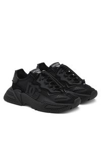 DOLCE & GABBANA - Dolce&Gabbana Sneakersy DA5119 AQ040 Czarny. Kolor: czarny. Materiał: materiał #4