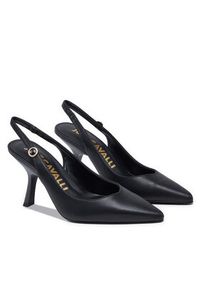 Just Cavalli Sandały 77RA3S15 Czarny. Kolor: czarny. Materiał: skóra #4