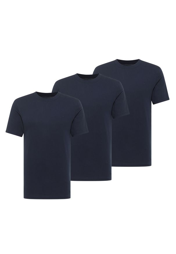 3-Pak T-Shirt Mustang Style Alex Granatowy 1017988 4136. Kolor: niebieski