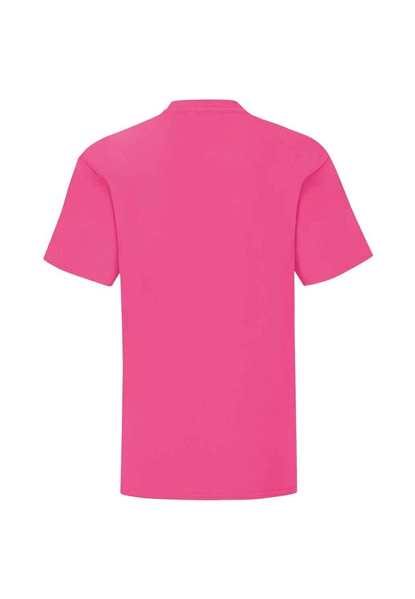 FRUIT OF THE LOOM - Kultowa Koszulka Dziecięca / Dziecięca. Kolor: różowy. Sport: turystyka piesza