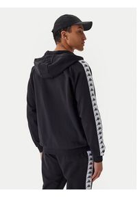 Kappa Bluza Banda Zamin 3 331U3ZW Czarny Regular Fit. Kolor: czarny. Materiał: bawełna #3