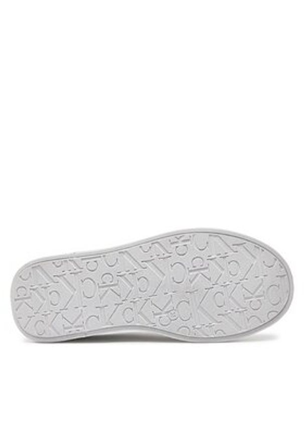 Calvin Klein Jeans Sneakersy V3X9-80876-1355 S Biały. Kolor: biały. Materiał: skóra