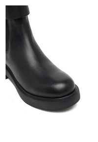 Love Moschino - LOVE MOSCHINO Botki JA24044G0NIA0000 Czarny. Kolor: czarny. Materiał: skóra #6
