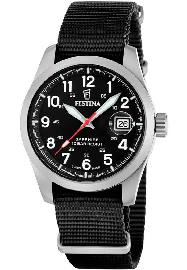 Zegarek męski Festina F20082-3 zielony. Kolor: zielony