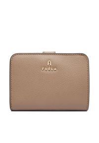 Furla Mały Portfel Damski Camelia S WP00315 ARE000 CN 1257S 1007 Beżowy. Kolor: beżowy. Materiał: skóra