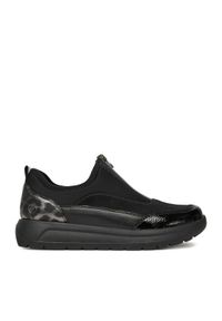 Remonte Sneakersy D2V01-04 Czarny. Kolor: czarny. Materiał: syntetyk, materiał