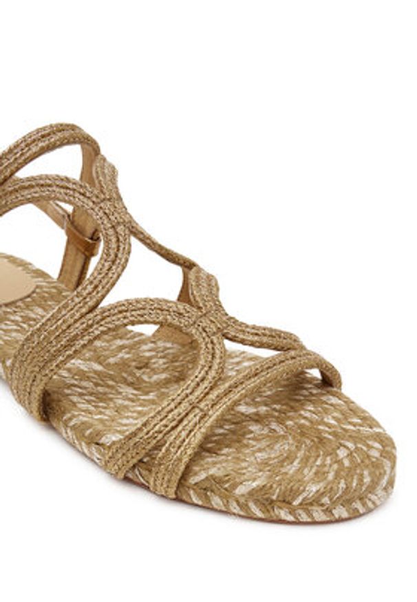Castañer Espadryle Pitra/266 025585 Złoty. Kolor: złoty. Materiał: materiał