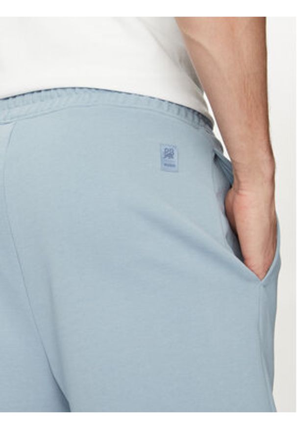Hugo - HUGO Szorty sportowe Deswick_RB 50542809 Niebieski Regular Fit. Kolor: niebieski. Materiał: bawełna. Styl: sportowy