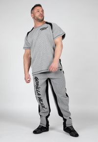 GORILLA WEAR - Augustine Stara szkoła Spodnie - Szary. Kolor: szary. Materiał: dresówka. Sport: fitness
