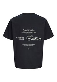 Jack & Jones T-Shirt Roar 12288099 Czarny Regular Fit. Kolor: czarny. Materiał: bawełna #5