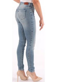 Wrangler - WRANGLER SKINNY DAMSKIE SPODNIE JEANSOWE ALL SHE WANTS W28KCZ99J #4