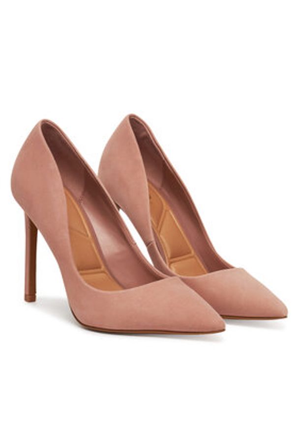 Aldo Szpilki Lala 13985160 Beżowy. Kolor: beżowy. Materiał: skóra. Obcas: na szpilce