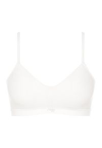 Sloggi Biustonosz top Ever Ease 10219599 Beżowy. Kolor: beżowy. Materiał: bawełna