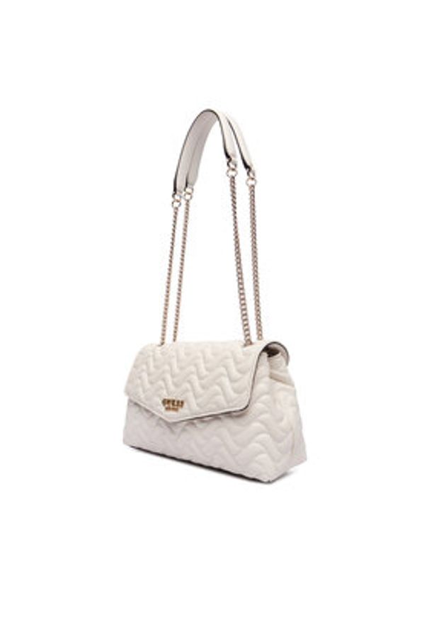 Guess Torebka HWQG96 53210 Biały. Kolor: biały. Materiał: skórzane