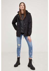 Answear Lab bluza bawełniana damska kolor czarny wzorzysta. Kolor: czarny. Materiał: bawełna. Długość rękawa: długi rękaw. Długość: długie. Styl: wakacyjny #3