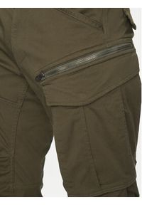 G-Star RAW - G-Star Raw Spodnie materiałowe Rovic D02190-5126 1260 Zielony Regular Fit. Kolor: zielony. Materiał: syntetyk #5