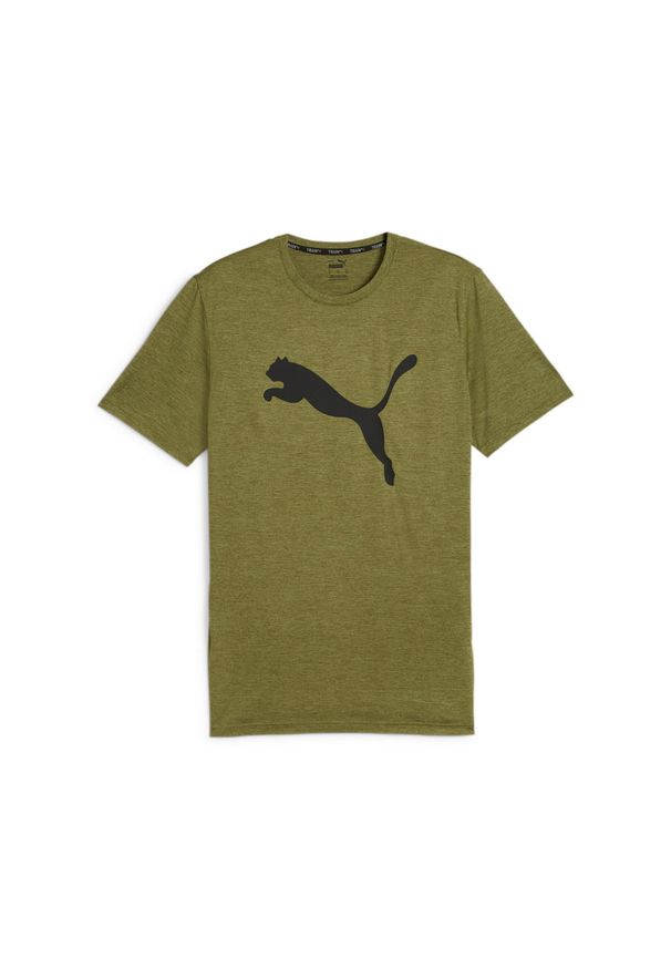 Puma Koszulka Train Fav Heather Cat 52235299. Kolor: zielony. Sport: fitness
