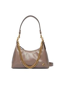 Coach Torebka Juliet CAD75 Szary. Kolor: szary. Materiał: skórzane #3