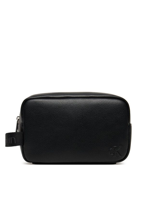 Calvin Klein Kosmetyczka Cargo Dopp Kit LV04D1090G Czarny. Kolor: czarny. Materiał: skóra